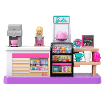 Barbie Mini Barbieland Juego Coleccionable De Panadería Con Muñeca Barbie De 1,5 Pulgadas, Áreas De Juego Interactivas Para Divertirse Contando Historias