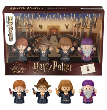Fisher-Price Little People Pack 4 Figuras Juguete Collector Harry Potter
