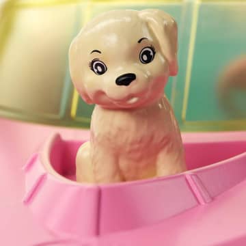Barbie Barco Para Muñeca Con Chalecos Salvavidas, Perrito De Juguete Y Accesorios, Para Niñas Y Niños +3 Años (Mattel Grg29) - Imagen 4 de 6