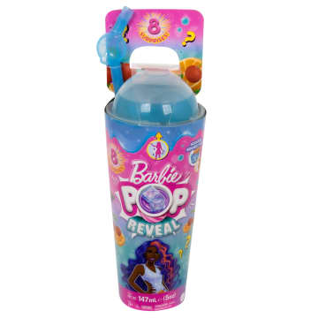 Muñeca Barbie Pop Reveal De La Colección Aroma De Frutas, Incluye Ocho Sorpresas, Entre Las Que Se Incluyen Una Mascota, Slime, Muñecas Perfumadas Y Función De Cambio De Color