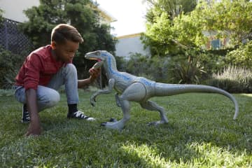 Jurassic World – Super Colossal Vélociraptor Blue