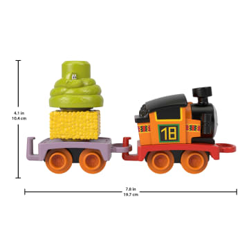 Thomas & Friends My First Nia Push-Along Toy Train With Stacking Cargo For Toddlers - Image 6 of 6