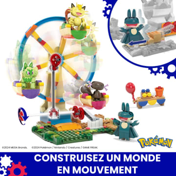 MEGA Pokémon-Coffret La Grande Roue-Jouet À Construire - Imagen 3 de 6