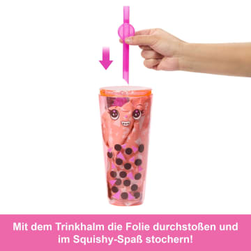 Barbie Pop Reveal Bubble Tea Serie Puppe Und Zubehör-Set Mit Duftender Mango-Mochi-Modepuppe - Image 3 of 6