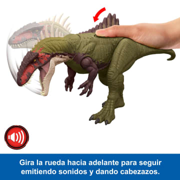Figura De Acción De Dinosaurio Becklespinax Batalla De Rugidos De Jurassic World, Golpe Con Embestida