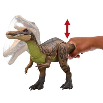 Jurassic World Gigantic Trackers Suchomimus Dinosaurierfigur, Große Spezies Mit Angriff, Chaostheorie