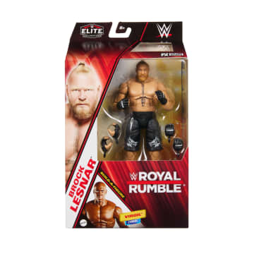 WWE Action Figure Elite Collection Royal Rumble Brock Lesnar With Build-A-Figure - Image 2 of 6