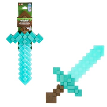 Minecraft-Épée Enchantée En Diamant-Jouet Avec Lumières Et Sons
