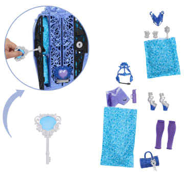 Monster High-Monstrueux Secrets Abbey Bominable-Coffret - Imagen 4 de 6