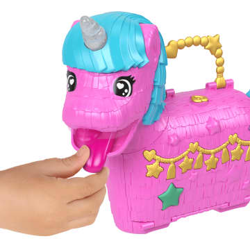 Conjunto De Juego Partilandia De Unicornios De Polly Pocket, Incluye 2 Muñequitas, Mascotas Y Más De 25 Accesorios Sorpresa, Celebración De Cumpleaños Con Globo Aerostático Para Dar Paseos - Imagen 3 de 7