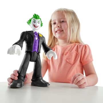 Imaginext Dc Super Friends Batman XL - Motociclista Blu Joker