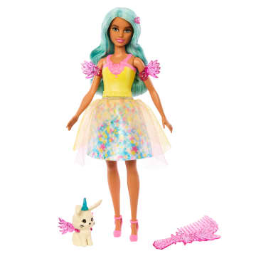 Barbie A Touch Of Magic Pop, Teresa Met Fantasieoutfit, Dierenvriendje En Accessoires