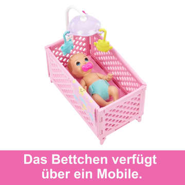 Barbie-Puppen Und Zubehörteile, Skipper Babysitter-Spielset Mit Gitterbett - Image 4 of 8