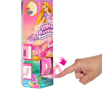 Disney Princess Spin & Reveal Κούκλα Ραπουνζέλ & Αξεσουάρ Με 11 Εκπλήξεις - Image 4 of 6