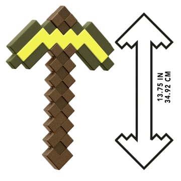 Colección De Accesorios De Juguete Para Juegos De Imitación De Minecraft, Diseño Pixelado (Los Estilos Pueden Variar)