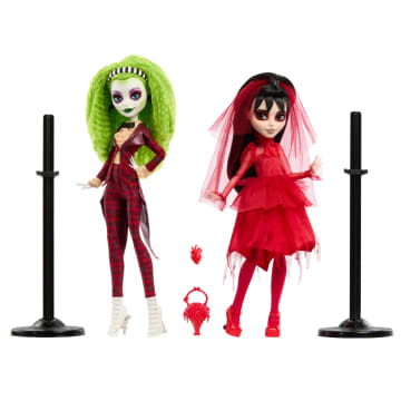Pack De 2 Muñecos Coleccionables De Bitelchús Y Lydia De Monster High Skullector, Inspirados En “Bitelchús Bitelchús”