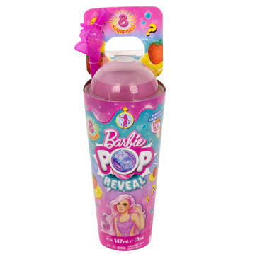 Muñeca Barbie Pop Reveal De La Colección Aroma De Frutas, Incluye Ocho Sorpresas, Entre Las Que Se Incluyen Una Mascota, Slime, Muñecas Perfumadas Y Función De Cambio De Color