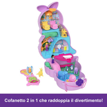 Polly Pocket Borsetta Canguro Di Mama E Joey, Playset Con 2 Bambole, Mini Giocattoli