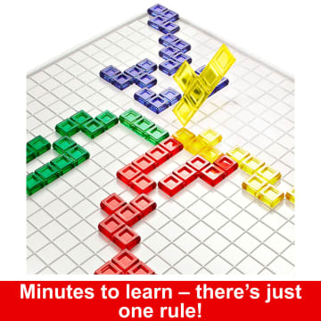 Blokus Strategy Family Board Game For Kids & Adults With Colorblind Accessible Pieces & One Rule