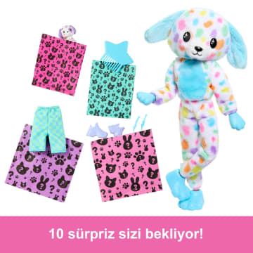 Barbie Cutie Reveal-Poupée Dalmatien Rêve Coloré Avec 10 Surprises
