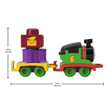 Thomas & Friends My First Percy Push-Along Toy Train With Stacking Cargo For Toddlers - Image 6 of 6