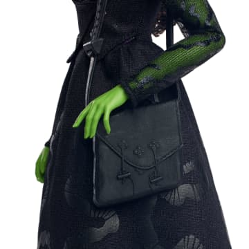Modepop Elphaba Uit Wicked Van Universal Pictures Met Verwijderbare Modeartikelen En Accessoires