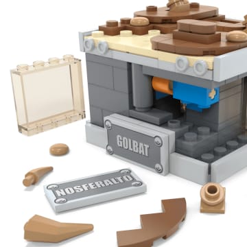 Kit Giocattolo Da Costruzione MEGA Pokémon Golbat Mini Motion (313 Pezzi) Per Collezionisti