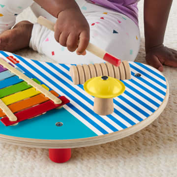 Fisher-Price Houten Muziektafel Met Instrumenten, 3-Delig - Imagen 4 de 6