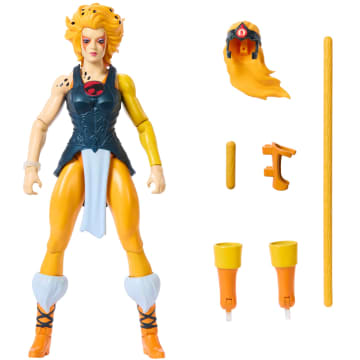 Masters Of Universe Origins & Thundercats Cheetara Action Figure, 1980s Toy Crossover 5.5 Inch