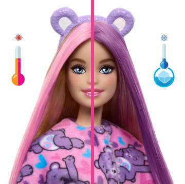 Barbie Cutie Reveal Troetelbeertjes Serie, Pop En Accessoires Met Pluchen Eerlijkheidsbeertjespak, 10 Verrassingen - Image 3 of 6