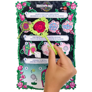 Monster High Gizemli Arkadaşlar Gizemli Bahçe Oyun Seti Ve Bebek, 19'Dan Fazla Sürpriz
