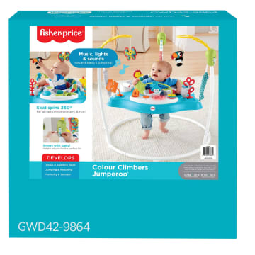 Fisher-Price Colour Climbers Jumperoo Baby Bouncer
