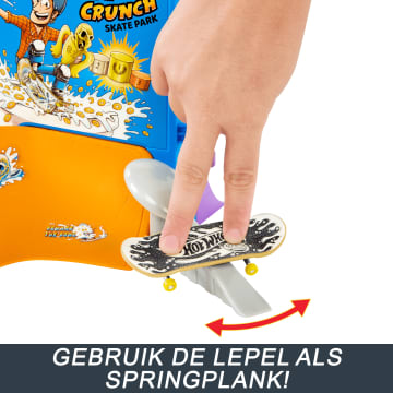 Hot Wheels Skate Tony Hawk Skateboarding Ontbijtkom Vingerboard Set Met 1 Exclusief Board En Een Paar Skateschoenen