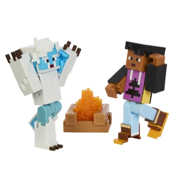 Minecraft Creator Series Mount Enderwood Yeti Scare Story Pack Figures