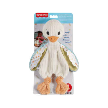 Fisher Price Knuffelgans Zintuiglijk Speelgoed Voor Baby'S, Knuffel Met Geluid Voor Baby'S