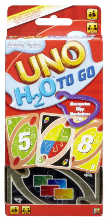 UNO H2O To Go Card Game