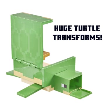 Minecraft Transforming Turtle Hideout Playset