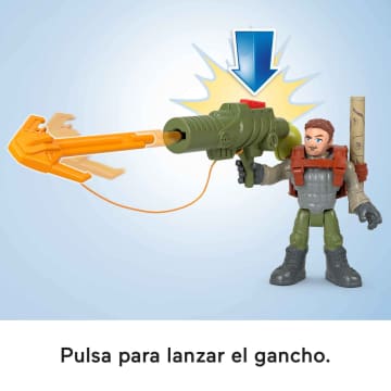 Owen Grady Y Blue De Jurassic World De Imaginext, Pack Rastreo De Dinosaurios, Juguetes De Dinosaurios De 12 Piezas