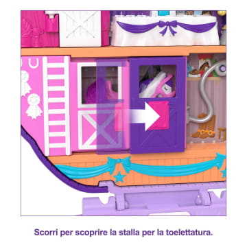 Polly Pocket Cofanetto Maneggio Dei Cavalli
