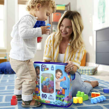 Mega Bloks First Builders Sacca 60 Pezzi