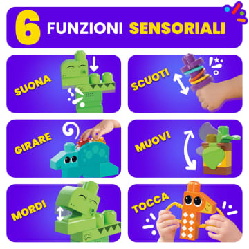 Mega Bloks Dinosauri Scopri E Suona