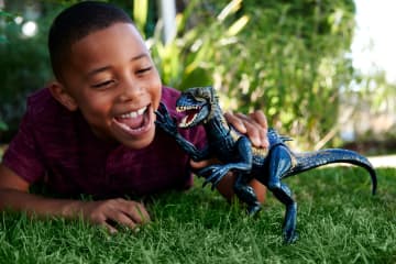 Action Figure Indoraptor Cerca E Attacca Jurassic World, Dinosauri Giocattolo