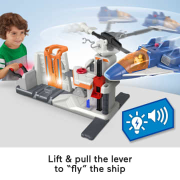 Imaginext Lift & Launch Star Command featuring Disney and Pixar Lightyear