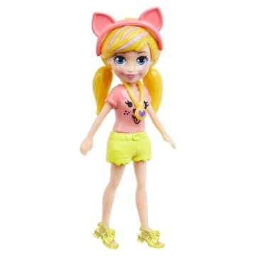Polly Pocket Armadio Gira La Moda Playset A Tema Animali Con Bambola, Collezione Di Tubi Fashion