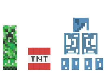 Minecraft Diamond Level Creeper Action Figure