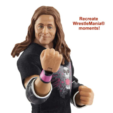 WWE WrestleMania Bret 'Hit Man' Hart Elite Collection Action Figure