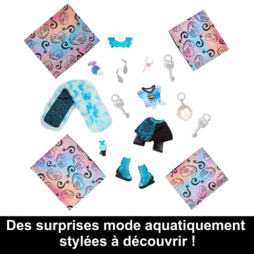 Monster High - Casiers Secrets De Lagoona Blue Look Irisé - Poupée - 4 Ans Et +