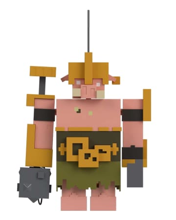Minecraft Legends Portal Guard Action Figure, Attack Action and Accessory, 3.25-in Collectible Toy