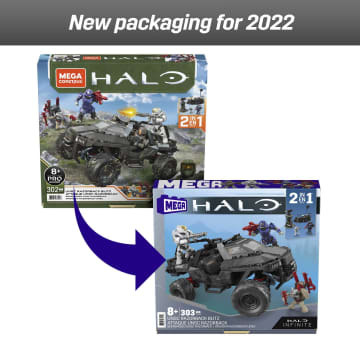 Mega Construx Halo UNSC Razorback Blitz Vehicle Halo Infinite Construction Set