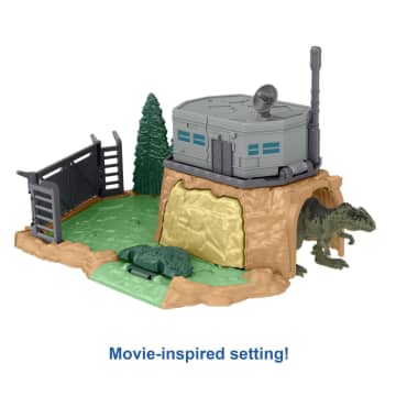 Jurassic World Minis Playset Giant Dino Rampage Playset - Image 5 of 6